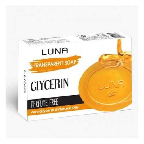 luna transparent soap glycerin perfume free 115gm