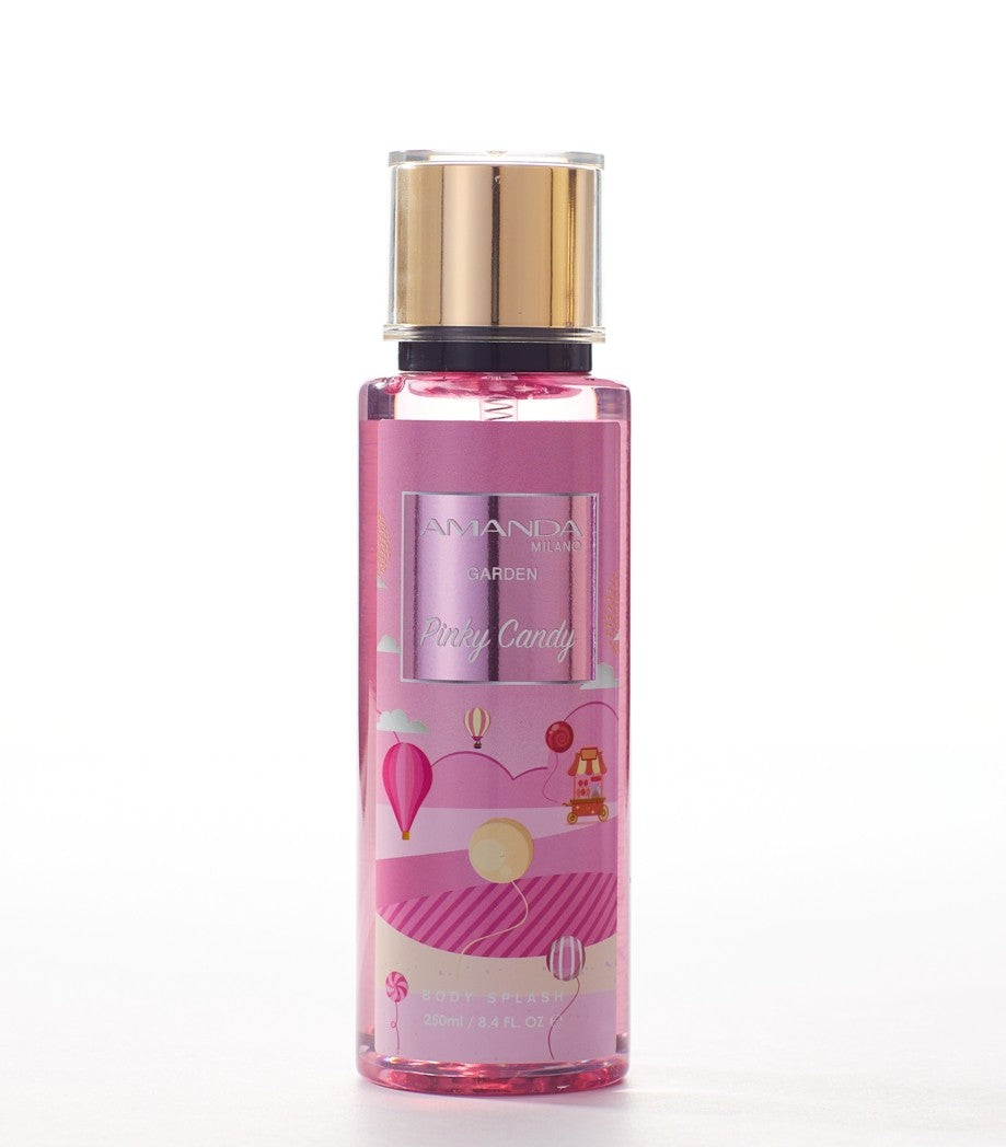 amanda body splash garden pinky candy