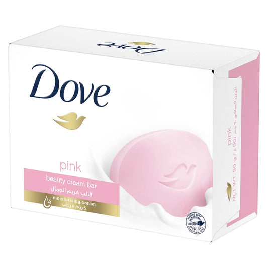 dove beauty cream bar pink