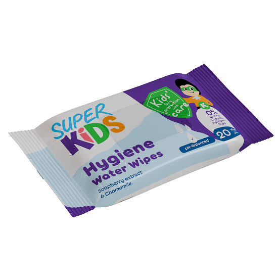 super kids wipes 20 p