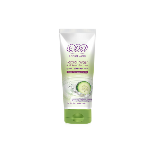 eva facial wash yoghurt & cucumber