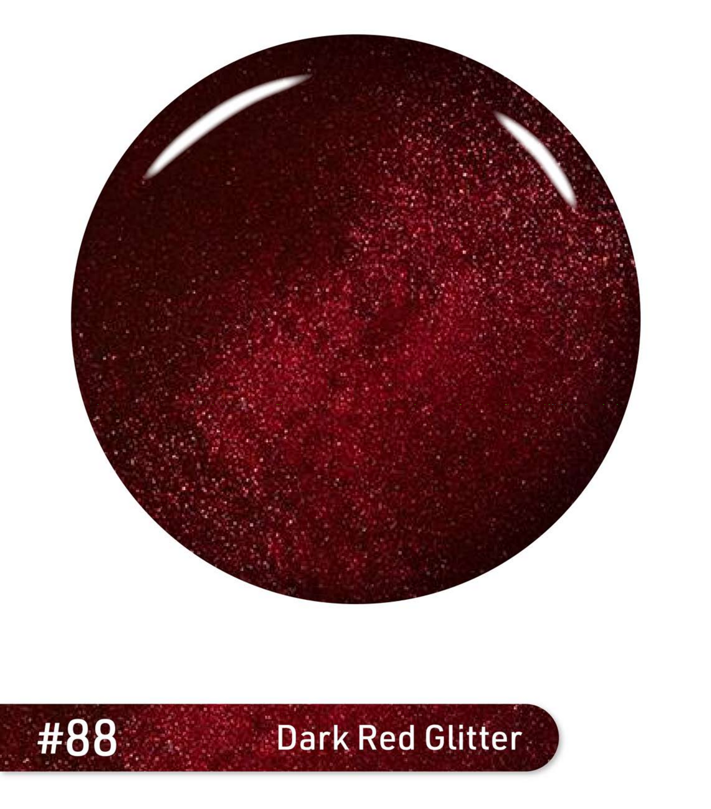 magenta nail polish 88