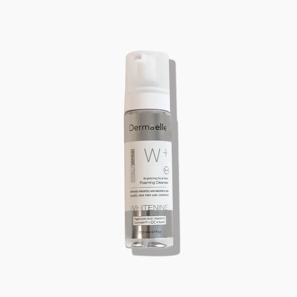 dermaelle brightening facial foaming cleanser 200 ml