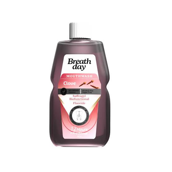 breath day mouthwash clove 300 ml