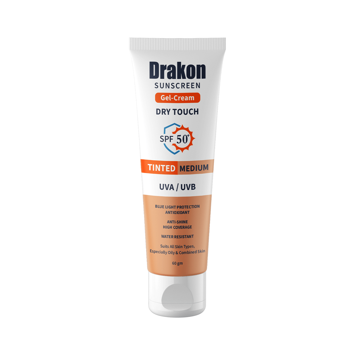 drakon sunscreen tinted 60 gm