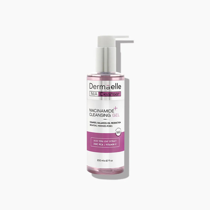 dermaelle niacinamide cleanser 200 ml