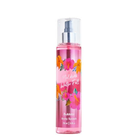 bubblzz body splash maldives waterfall 250 ml