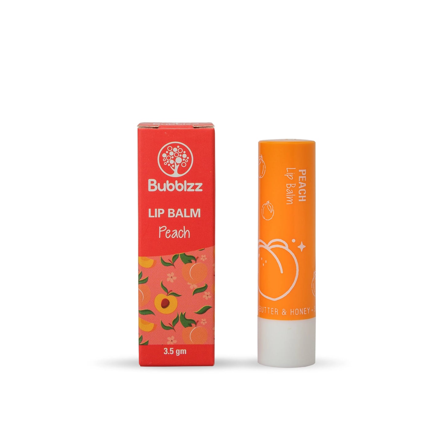 bubblz lip balm peach