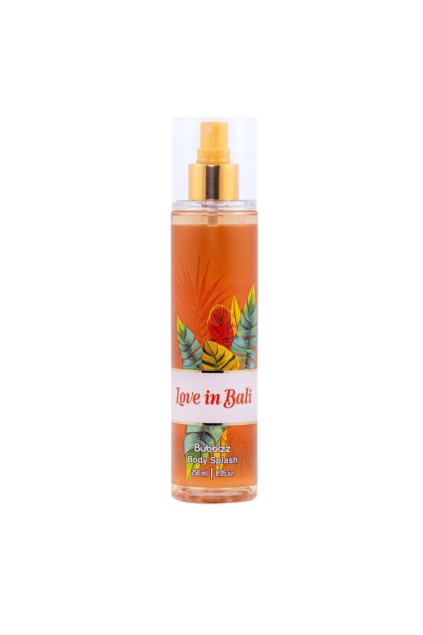 bubblzz body splash love in bali 250 ml