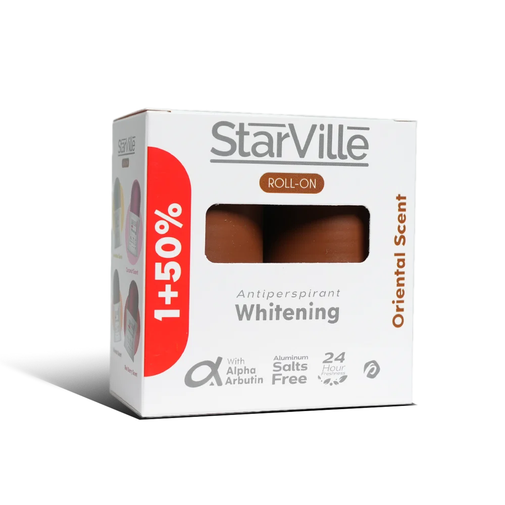 starville whitening roll on 1+1