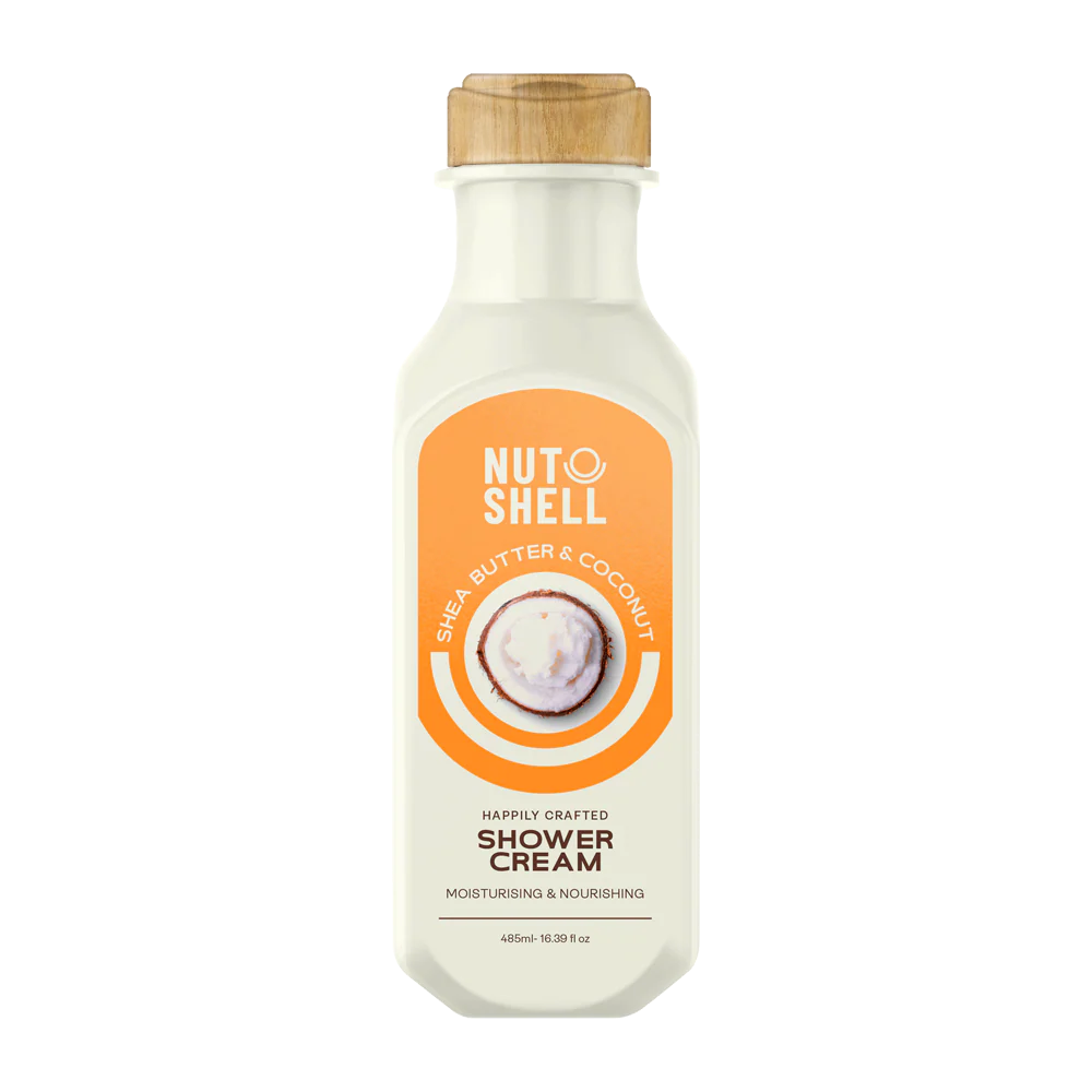 nut shell shower cream shea butter 485 ml