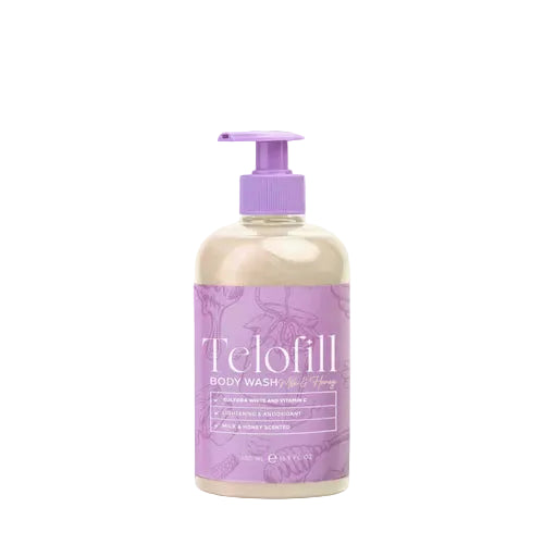 telofill body wash milk & honey 500 ml