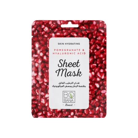 bobana sheet mask pomegranate