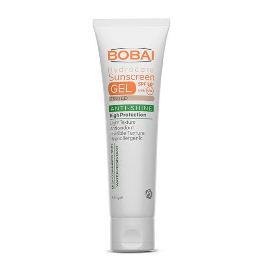 bobai hydrocare sunscreen gel tinted 50 gm