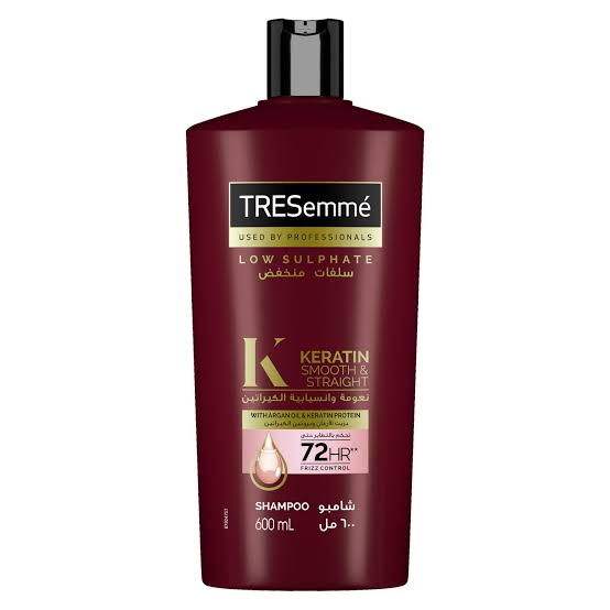 tresemme argan oil & keratin protein shampoo 600 ml
