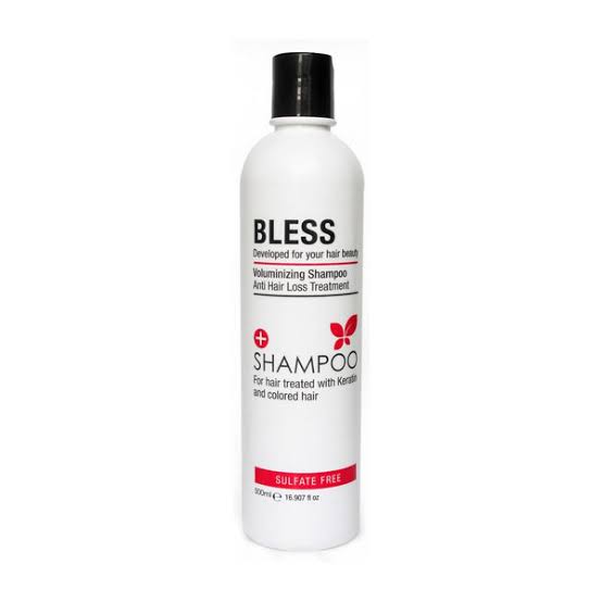 bless shampoo sulfate free 500 ml