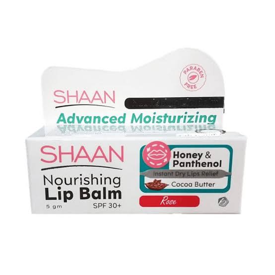 shaan lip balm rose 5 gm