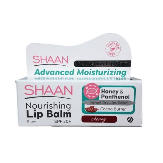 shaan lip balm cherry 5 gm