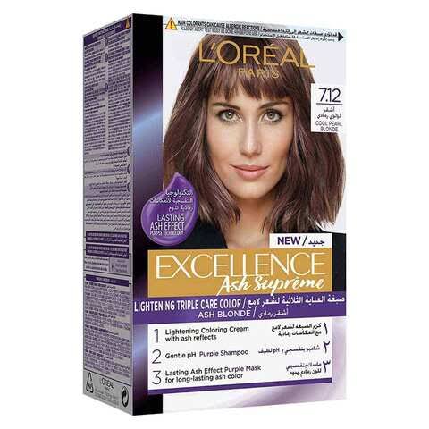 loreal excellence 7.12