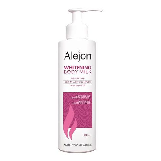 alejon whitening body milk 200 ml