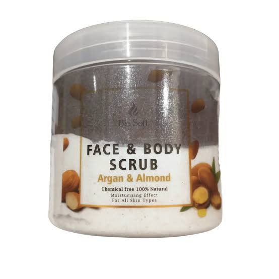 bio soft scrub argan & almond