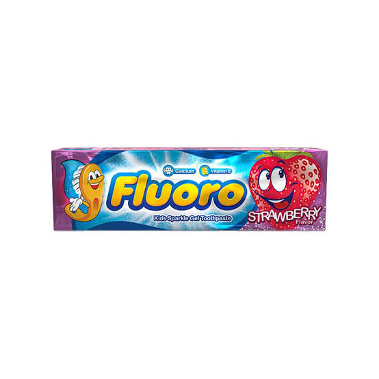 fluoro kids toothpaste strawberry 50 gm