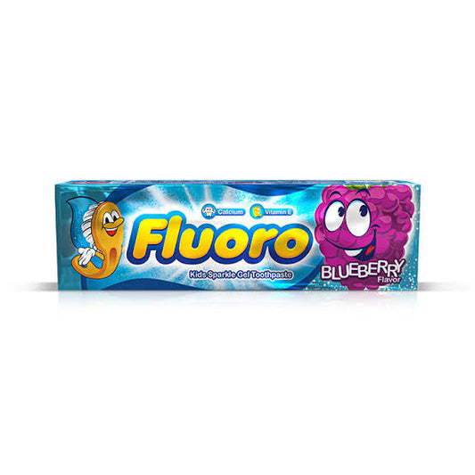 fluoro kids toothpaste blueberry 50 gm