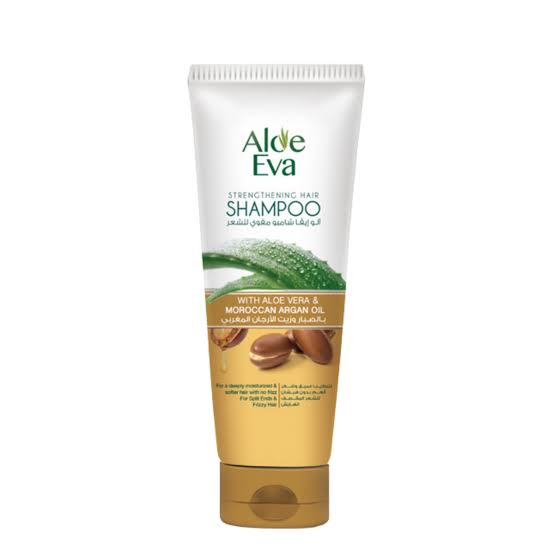 aloe eva strengthening hair shampoo moroccan argan oil 230 ml