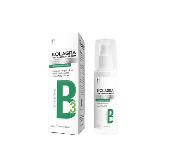 kolagra niacinamide serum 30 ml