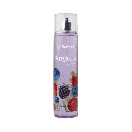 bubblzz body splash berrylicious 250 ml