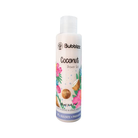 bubblzz shower gel 250 ml coconut