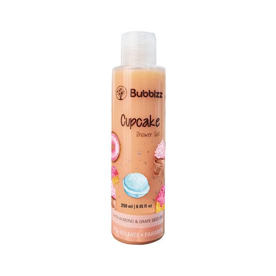 bubblzz shower gel 250 ml cupcake