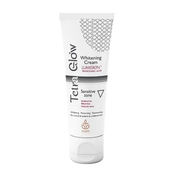 tetra glow whitening cream sensitive zone 50 ml