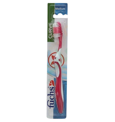 fuchs curve tooth brush medium