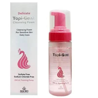 topi gent delicate cleansing foam 150 ml