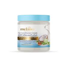 melano hair conditioner cream aloe vera & argan 500 gm