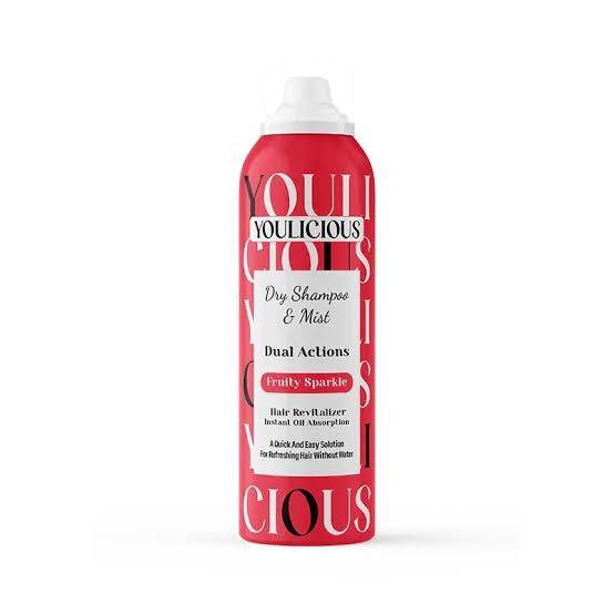 youlicious dry shampoo fruity sparkle 200 ml