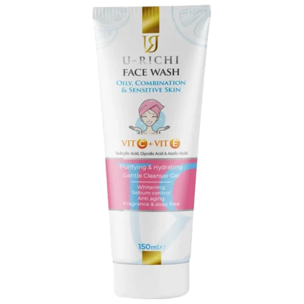 u richi face wash 150 ml