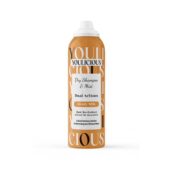 youlicious dry shampoo honey milk 200 ml