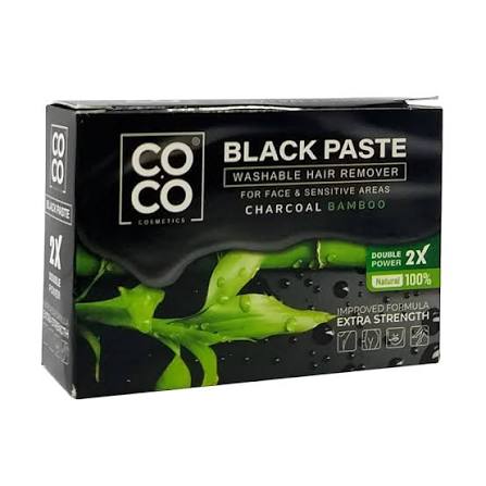 coco white paste black paste