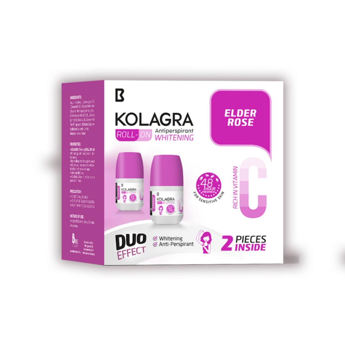 kolagra roll on elder rose 60 ml 1+1