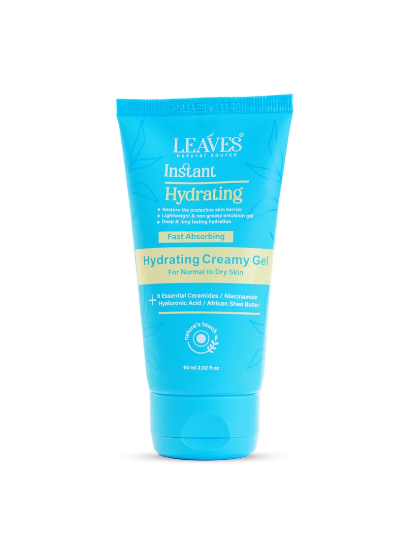 leaves instant hydrating creamy gel 60 ml
