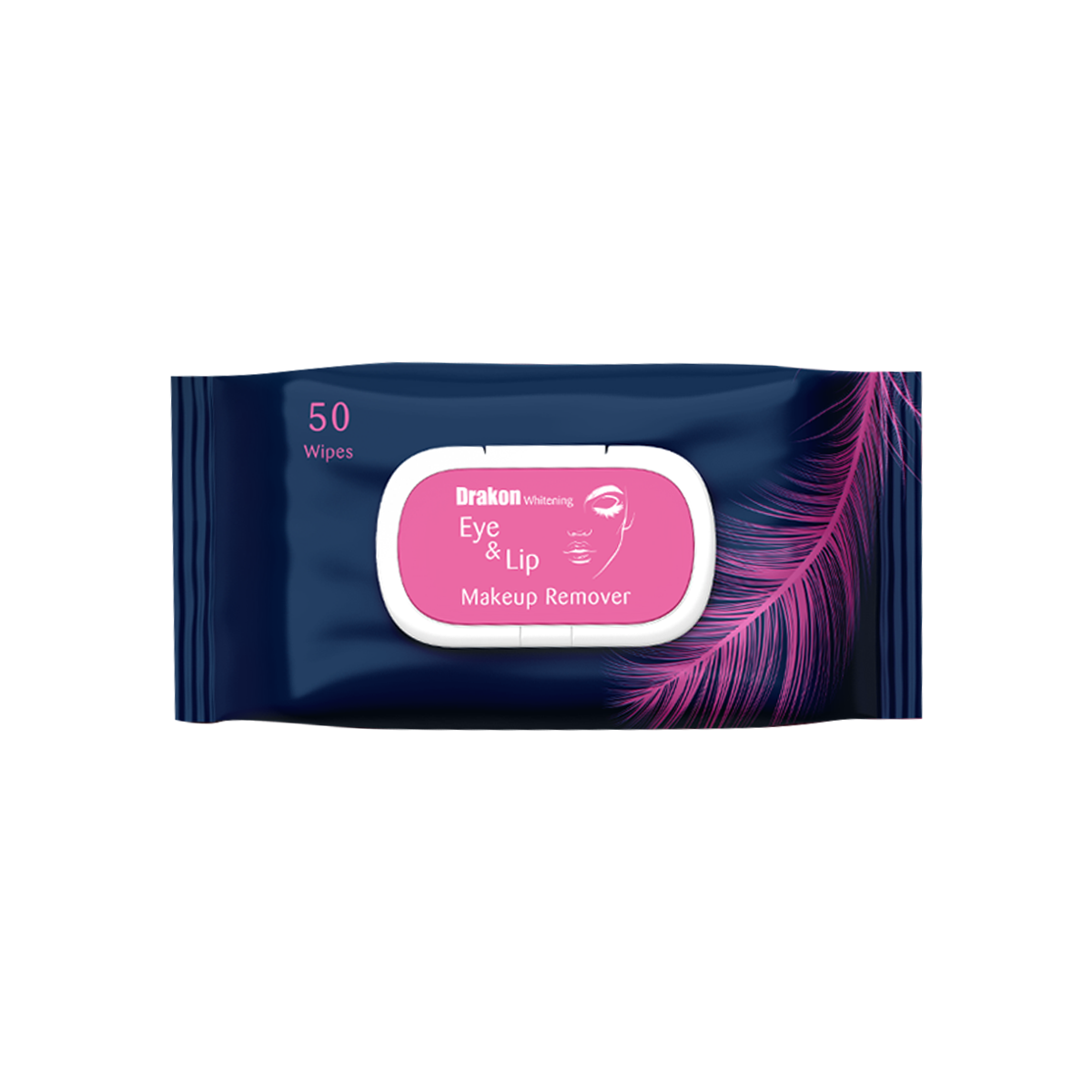 drakon eye & lip wipes 50