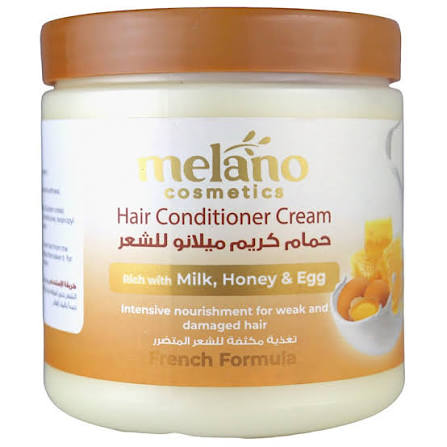 melano hair conditioner cream milk & hony 500 gm