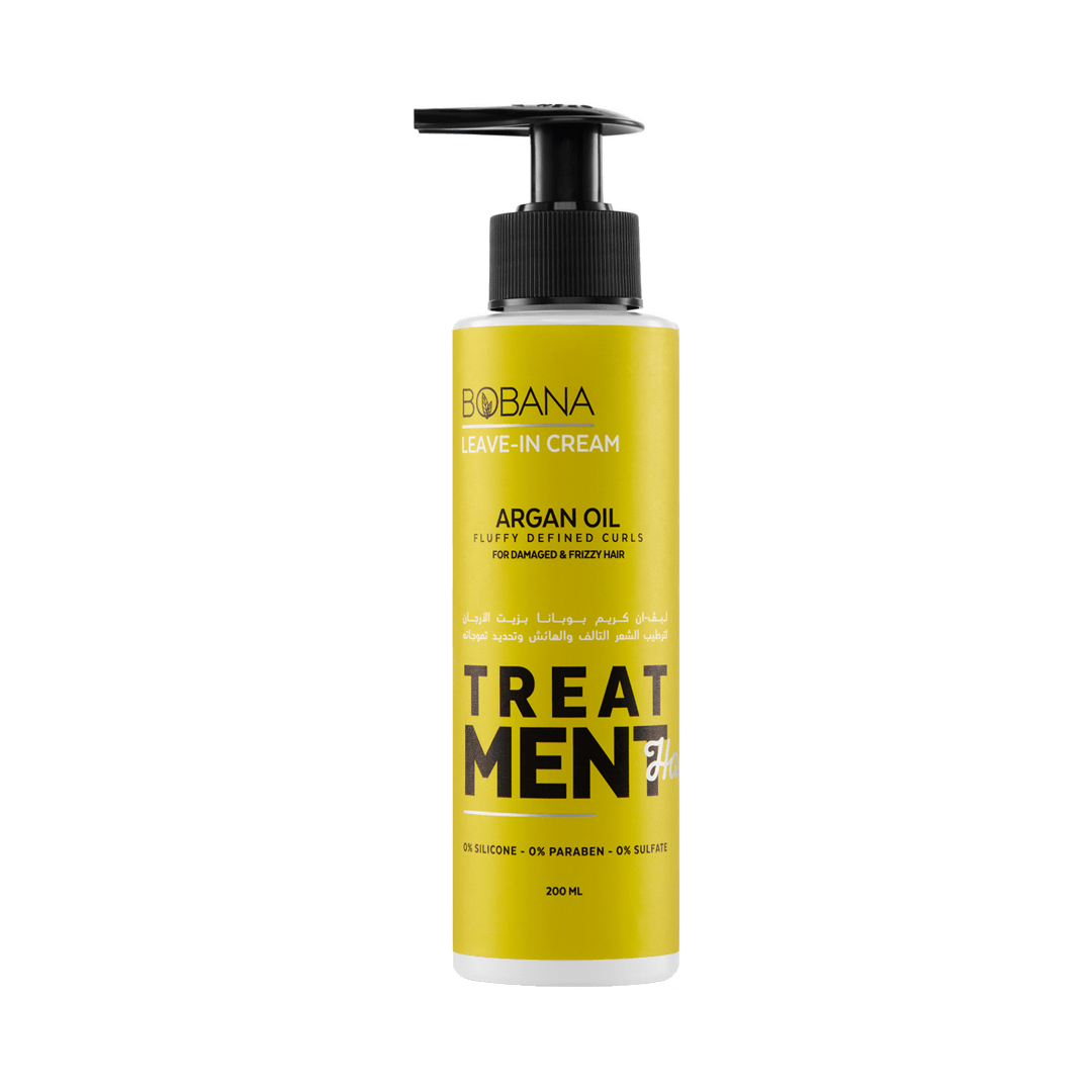bobana leave in cream argan oil 200 ml