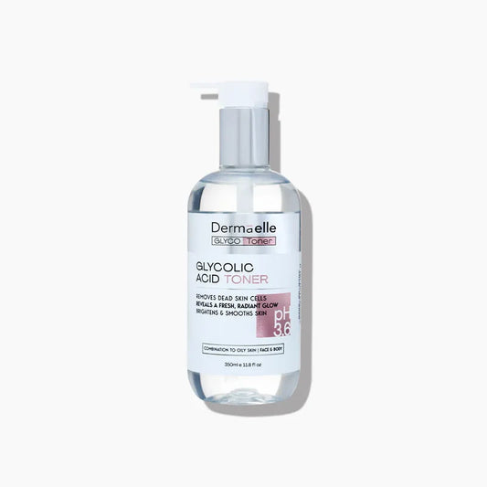 dermaelle glycolic acid toner 350 ml