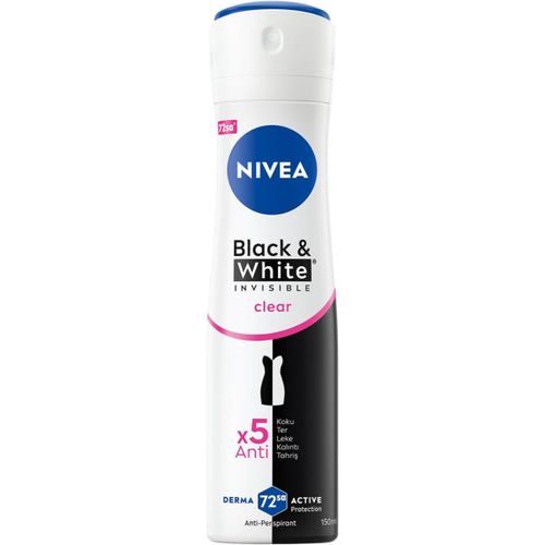 nivea spray black & white clear