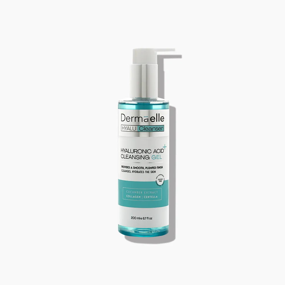 dermaelle hyaluronic cleanser 200 ml