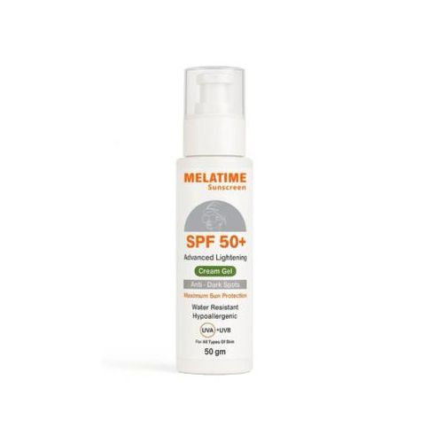 melatime sunscreen anti dark spots 50 gm