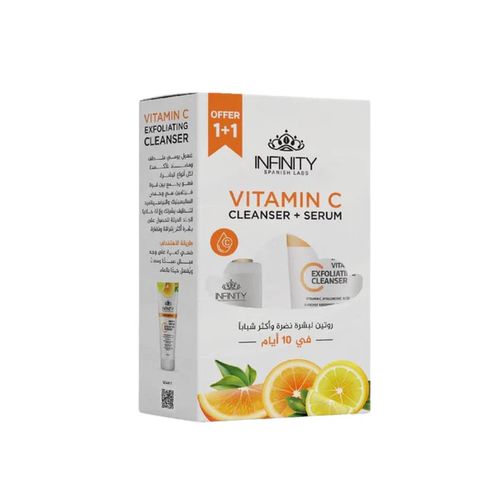 infinity vitamin c wash + serum